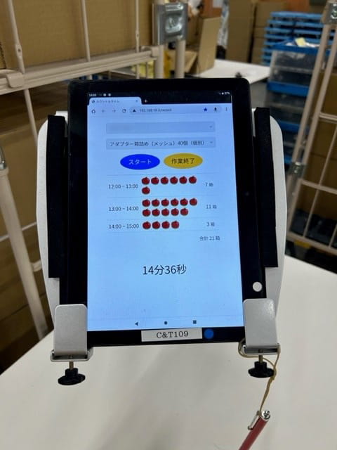 「一人一台のタブレットＰＣでメンバーのやる気を引き出します」